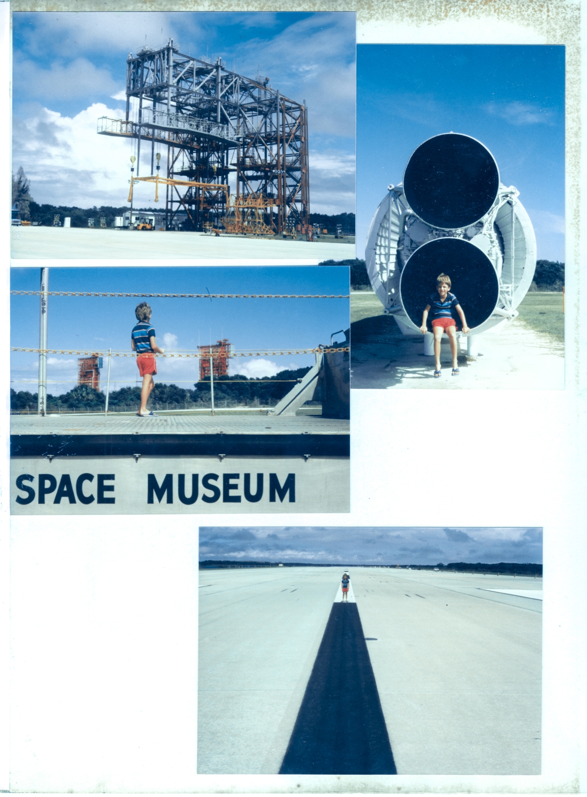 Kai MacLaren. Growing up with rockets. Space Shuttle Mate-demate Device. In the nozzle of a Titan I  ICBM. On the deck of the LARC, looking across at a pair of very-much active launch pads for Delta II. Standing on the centerline of the Space Shuttle Landing Facility. Life in the shadows of the launch pads at Cape Canaveral Air Force Station and the Kennedy Space Center, Florida.